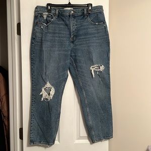A&F Mom Jeans